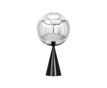 Load image into Gallery viewer, Mirror Ball Cone Fat LED Table Lamp