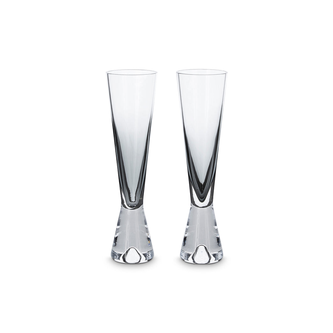 Tank Champagne Glasses Set of 2